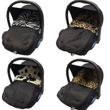 Animal Print Car Seat Footmuff